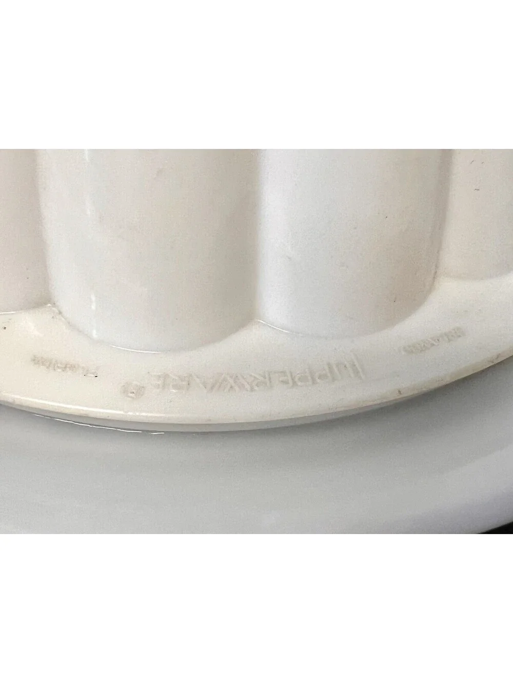 Vintage Tupperware Jel-N-Serve Jello Mold Set With Top Lid & Bottom Tray TULIP